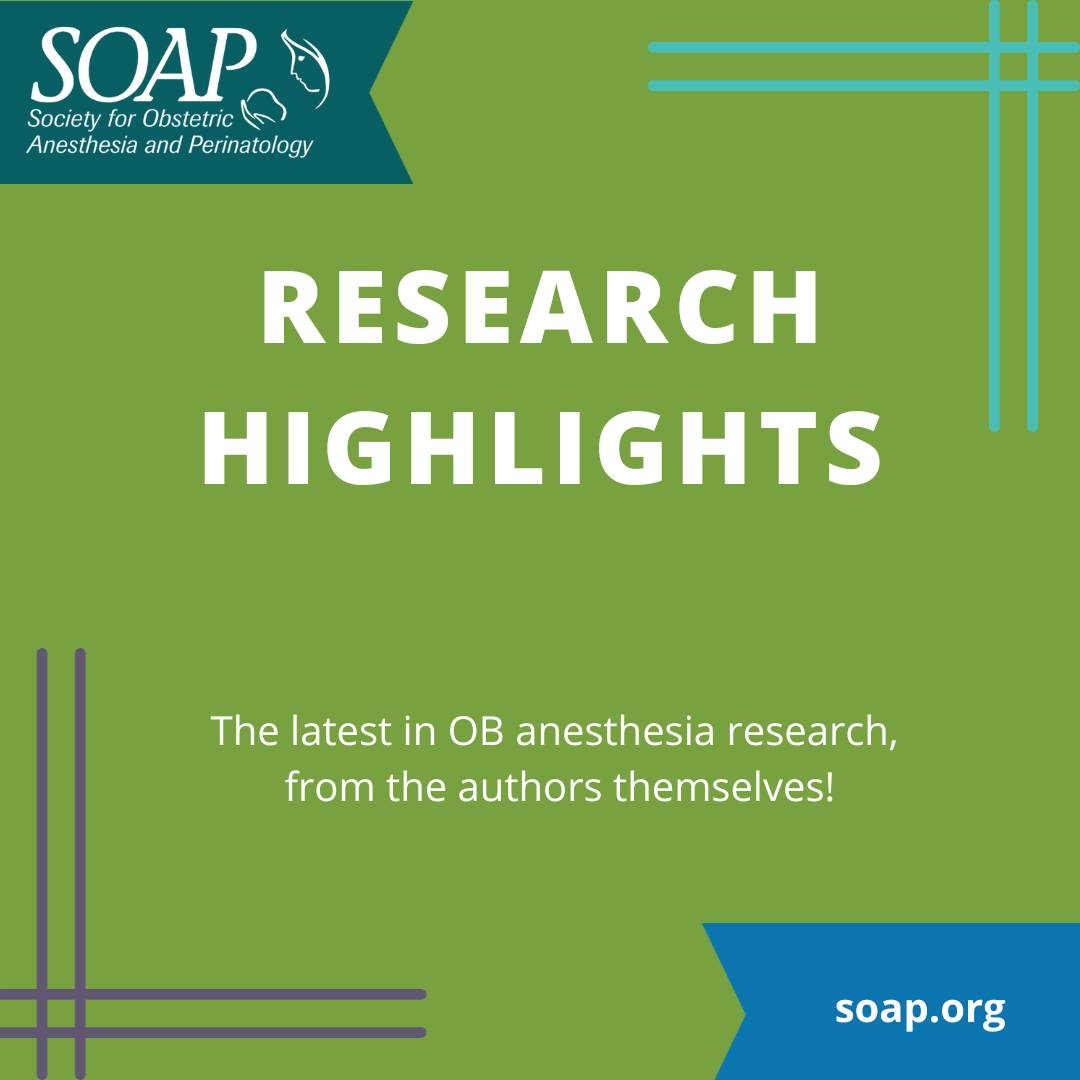 SOAP Research Highlights